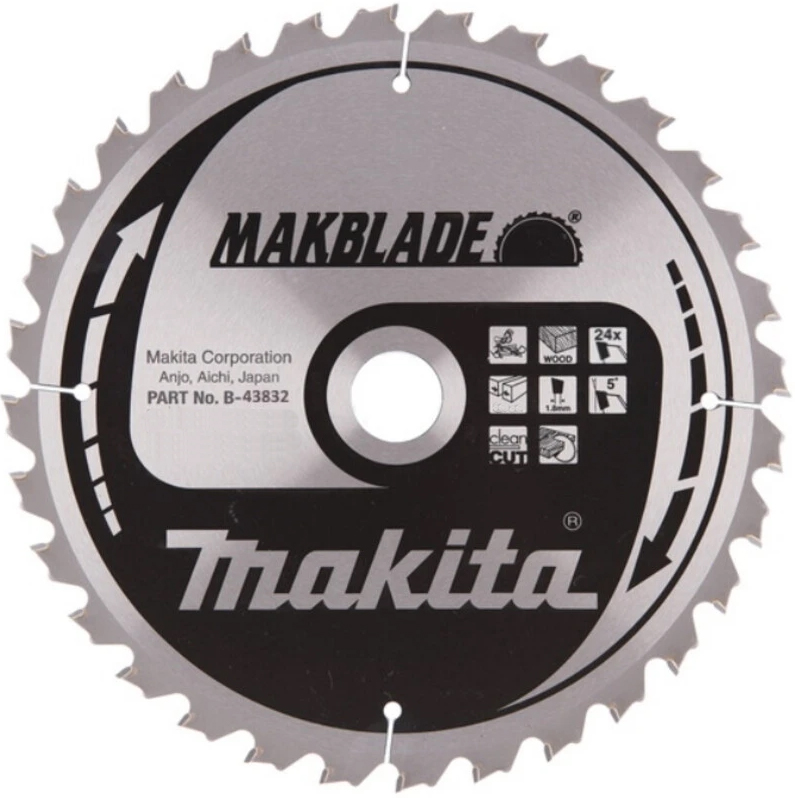 Пильный диск для дерева 260X30X1.6X24T MAKBLADE Makita B-43832