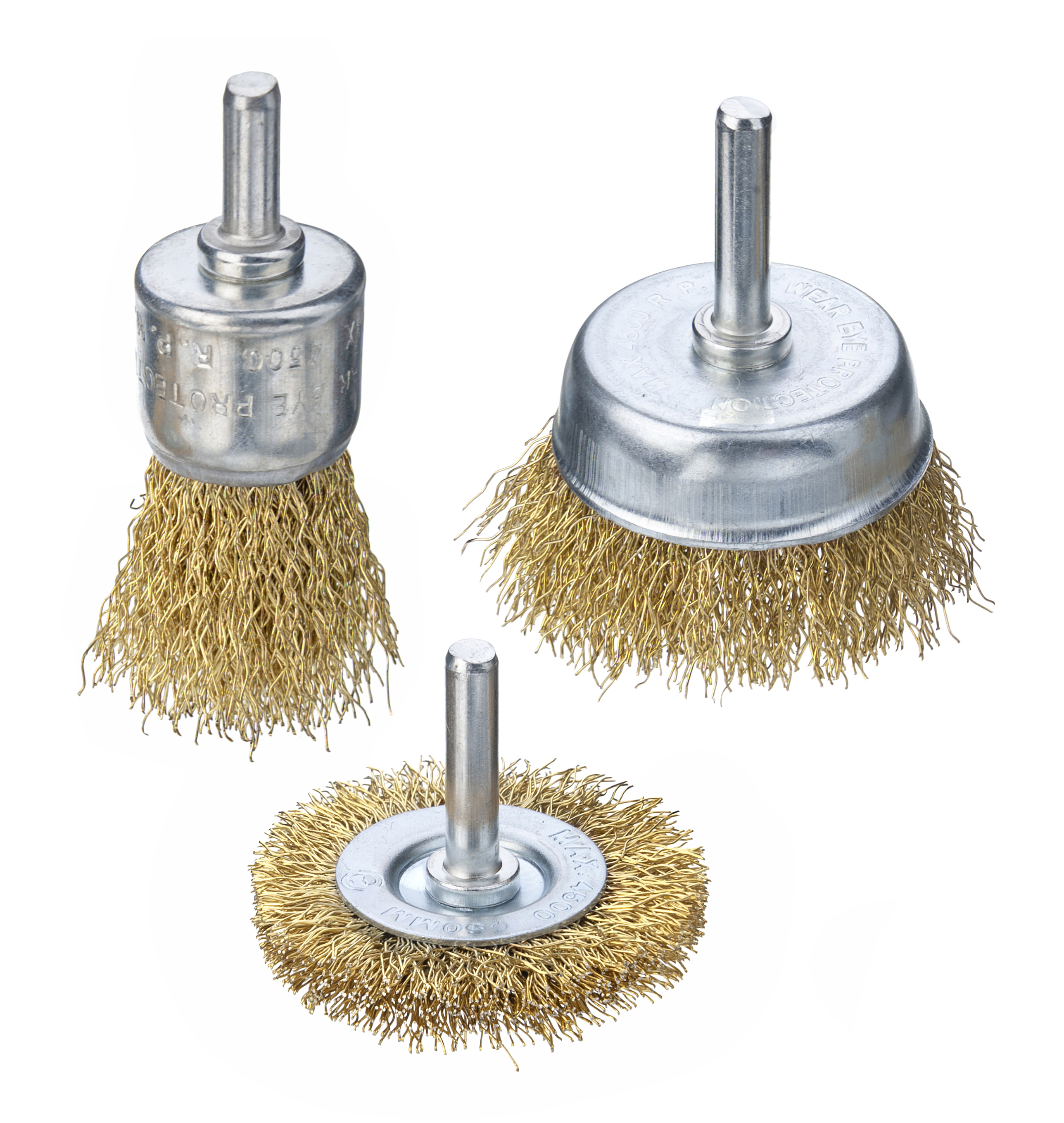 Набор щеток для дрели 3шт — 189160