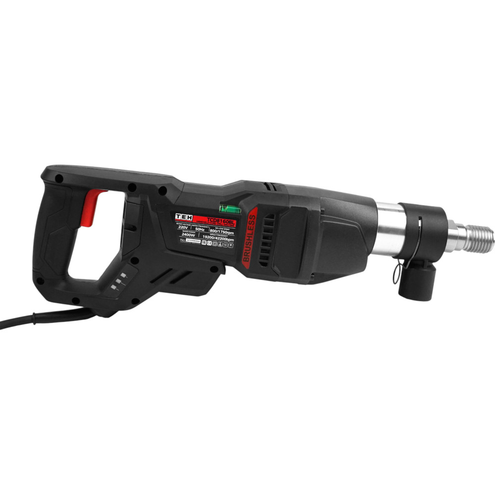 Дрель для алмазного сверления с микроударом TEH TCD8160BL