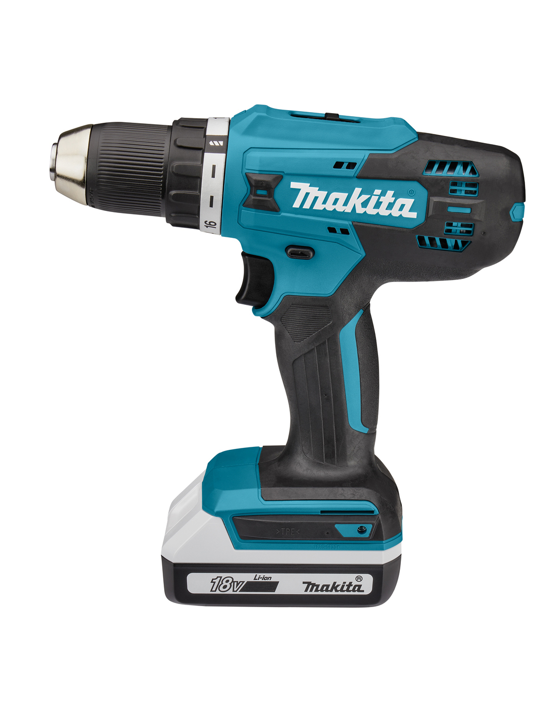 Аккумуляторная дрель-шуруповерт G-Series 18 В Makita DF488DWE