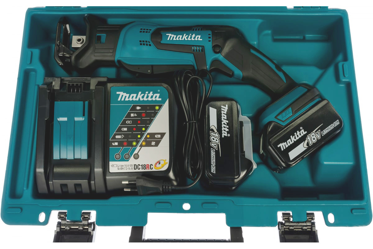 Аккумуляторная сабельная пила LXT 18 В Makita DJR185RFE