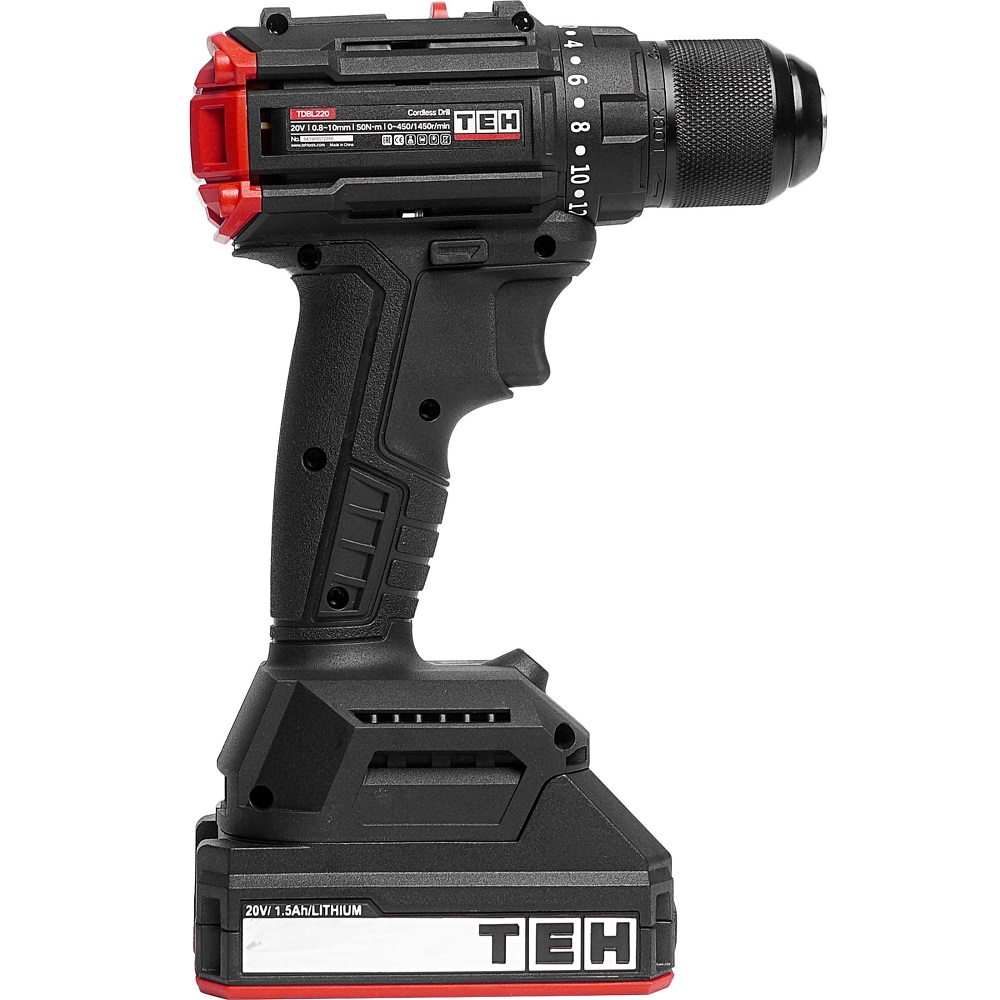 Дрель аккумуляторная 20V TEH TDBL220