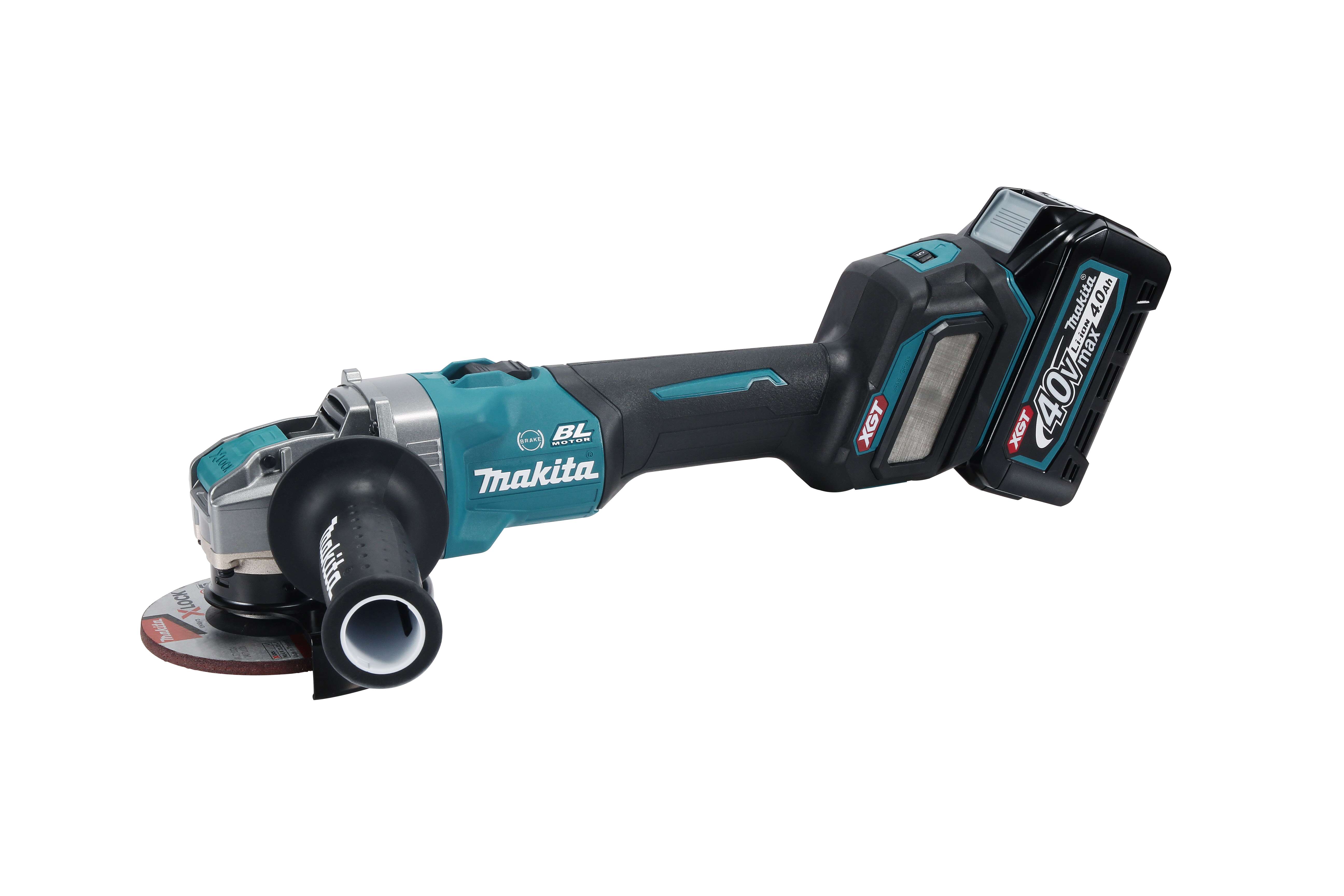 Машина шлифовальная угловая аккумуляторная XGT BL 40В — GA040GZ01