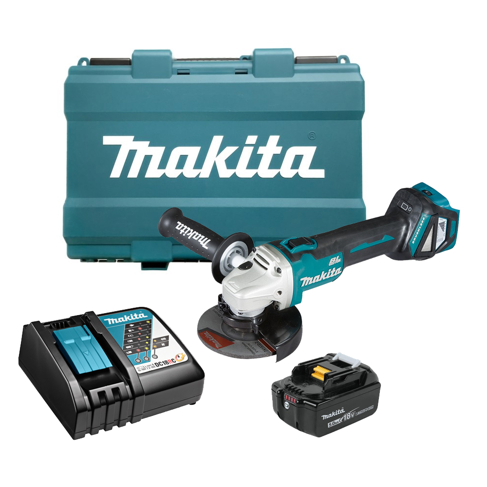 Аккумуляторная углошлифовальная машина Makita DGA511RT