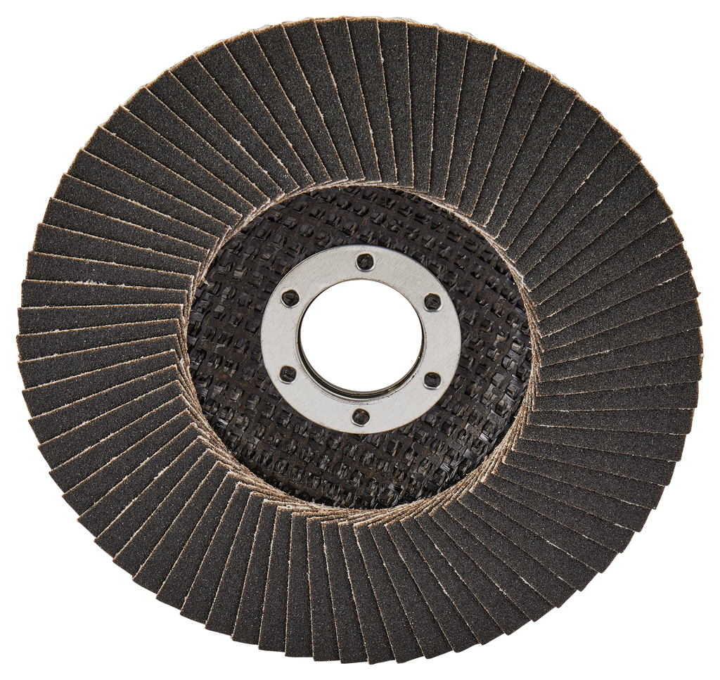 Лепестковый шлифовальный диск C120, 125 мм, стекловолокно, плоский Makita D-28117