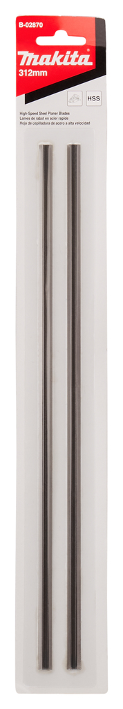 Нож HSS, 312 мм, узкий, двухсторонний, 2 шт, для KP312S Makita B-02870