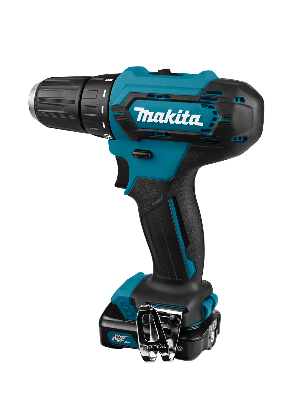 Аккумуляторная дрель-шуруповерт CXT 12 В Makita DF333DWYE4