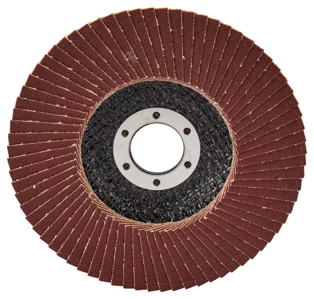 Лепестковый шлифовальный диск А120, 125 мм, стекловолокно, плоский Makita D-27311