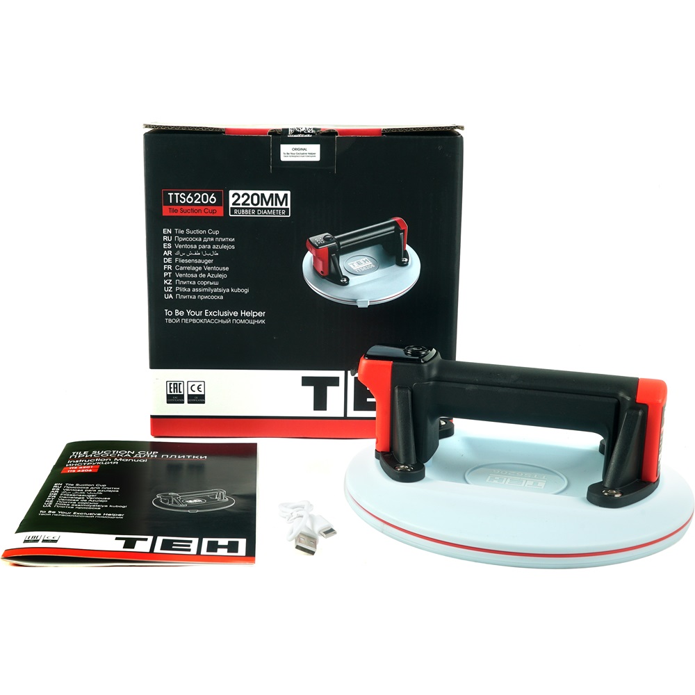 Присоска для плитки аккумуляторная TEH TTS6206