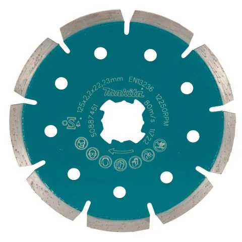 Алмазный сегментированный диск с — E-02076