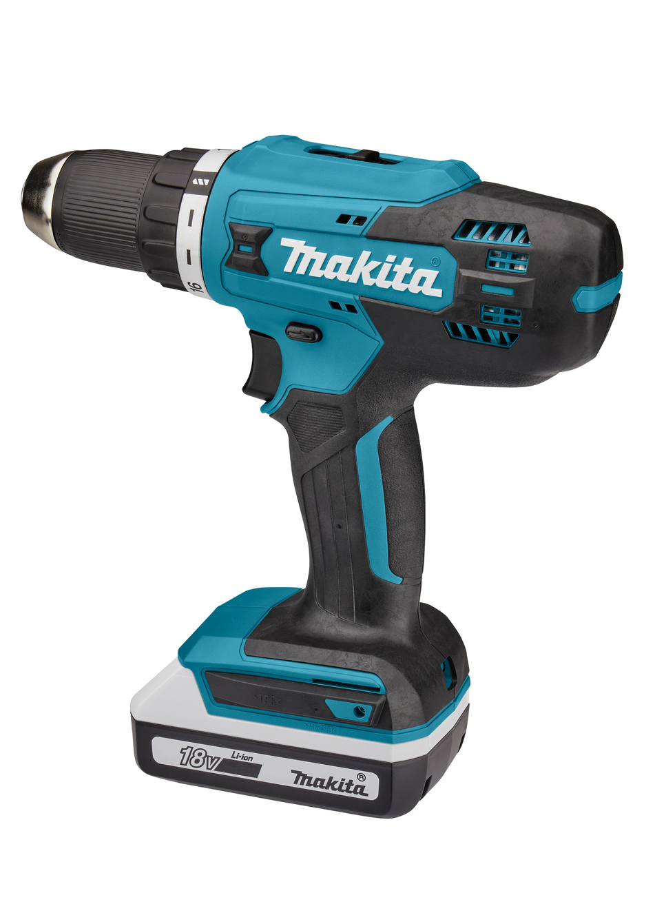 Аккумуляторная дрель-шуруповерт G-Series 18 В Makita DF488DWE