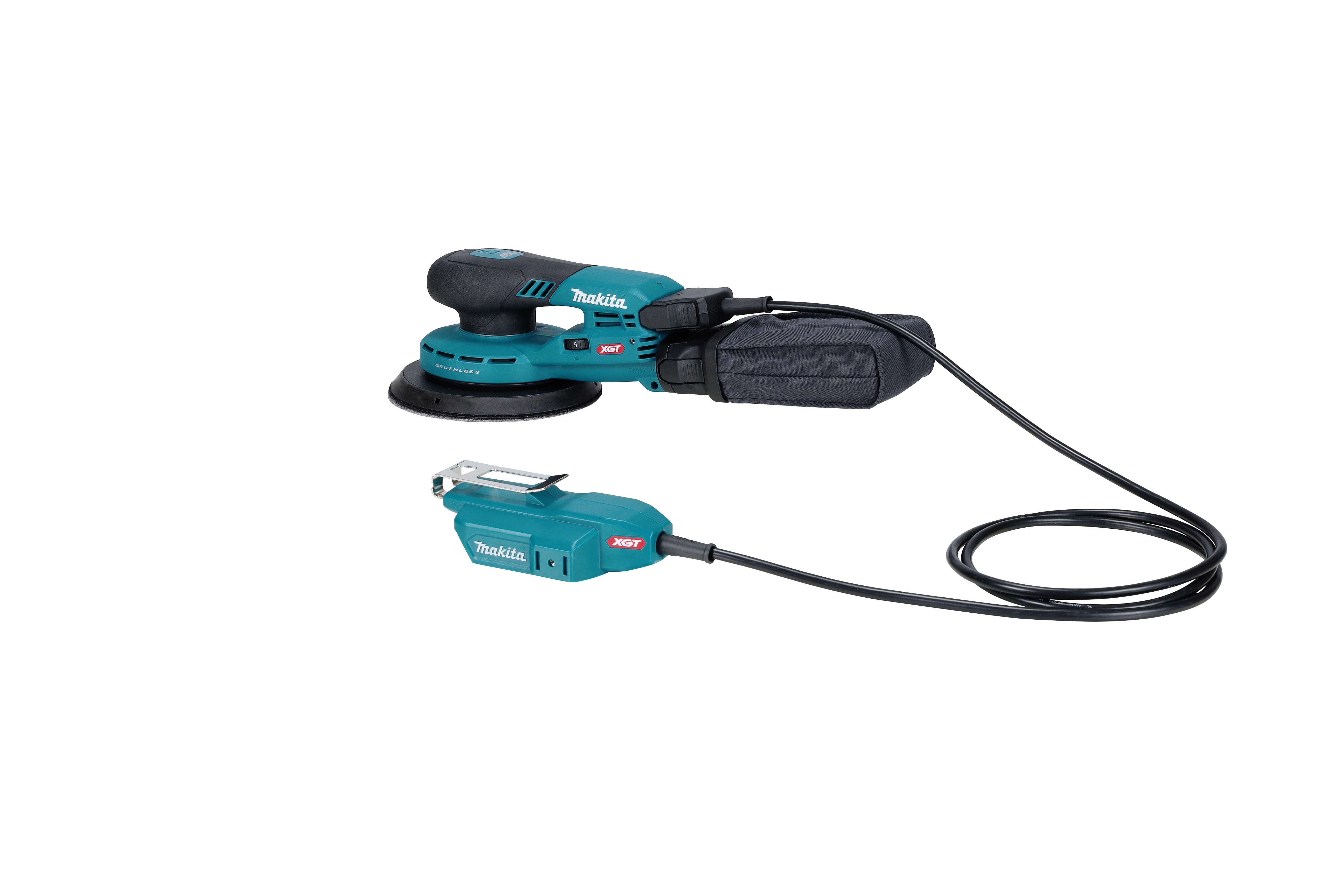 Машина шлифовальная эксцентриковая с выносным аккум. XGT 40В BL XPT AWS 150мм