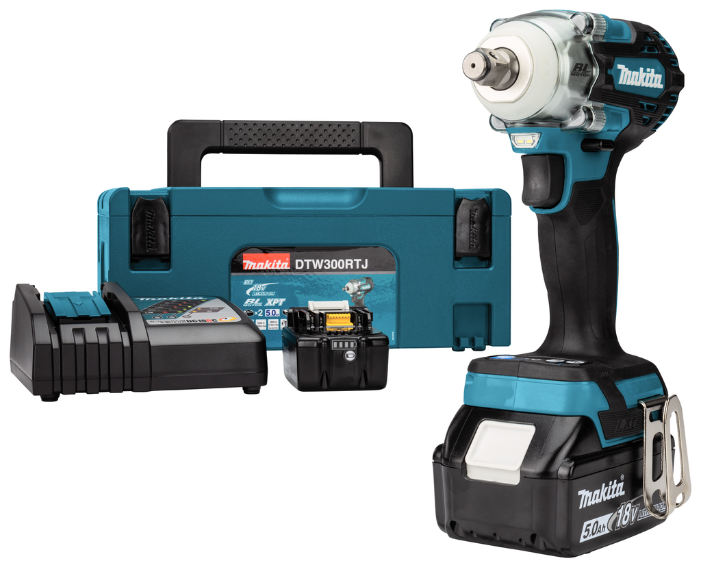 Аккумуляторный ударный гайковерт LXT 18 В Makita DTW300RTJ