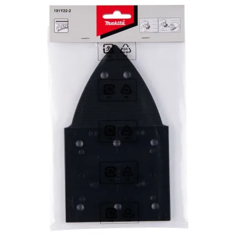 Подошва в сборе треугольная для шлифмашины Makita 191Y22-2