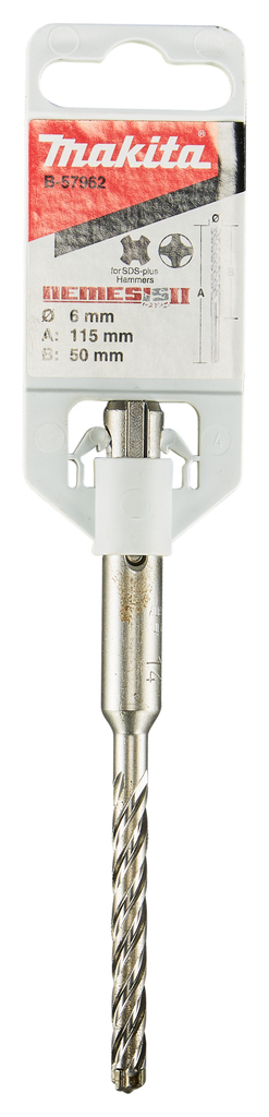 Бур SDS-plus Nemesis II 6x115 Makita B-57962