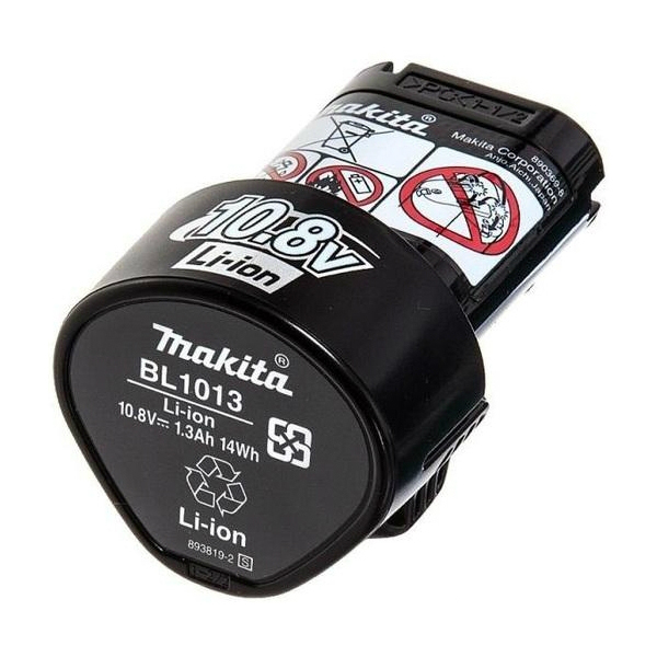 Аккумулятор Li-Ion 10.8 В 1.3 Ач Makita BL1013 (196066-7)