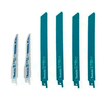 Набор сабельных пилок для металла 6 шт.