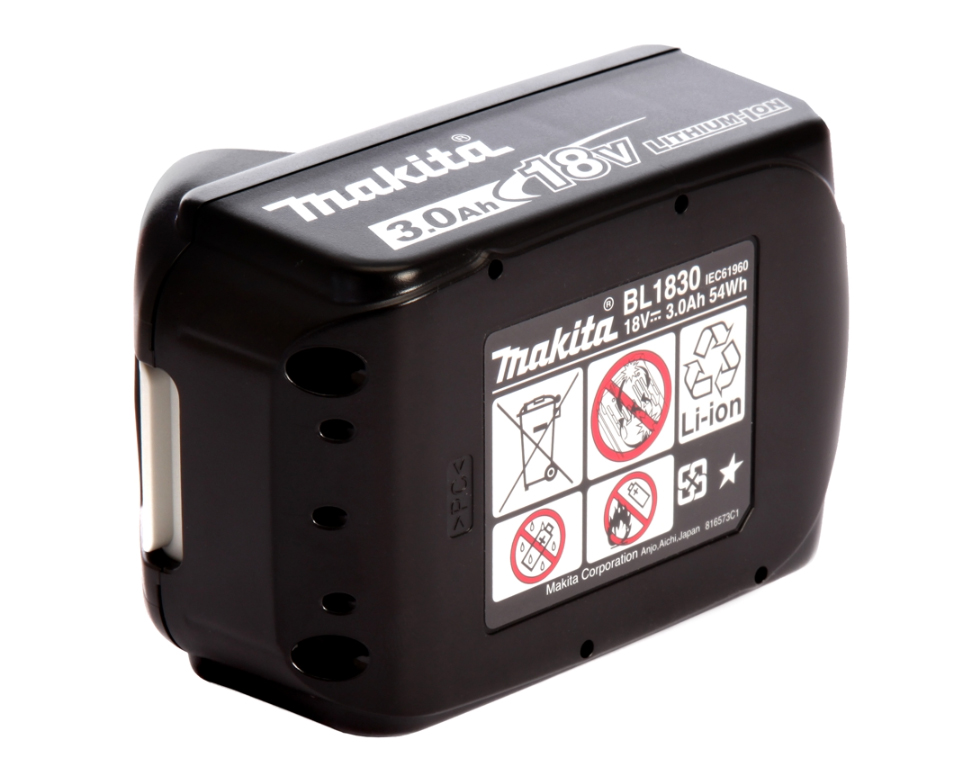 Аккумулятор Li-Ion 18 В 3.0 Ач LXT Makita BL1830B (632M83-6)