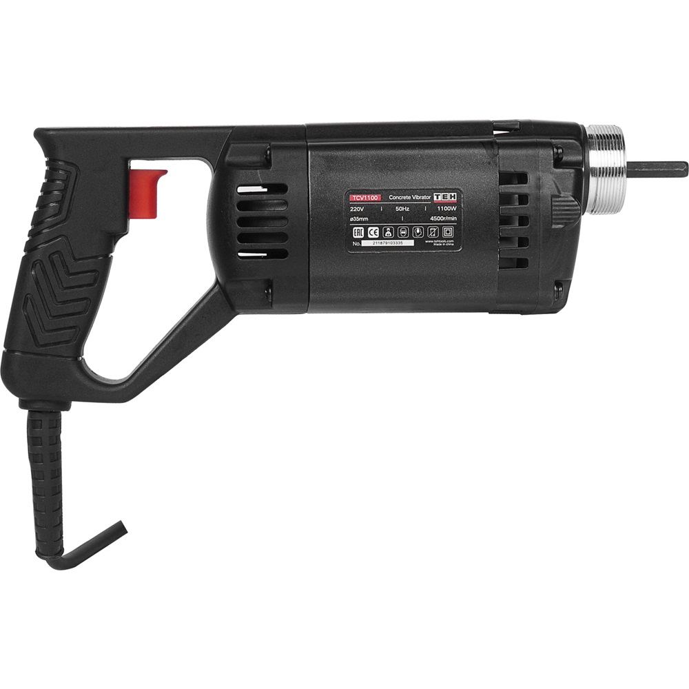 Вибратор для бетона + виброшланг 1,5м TEH TCV1100