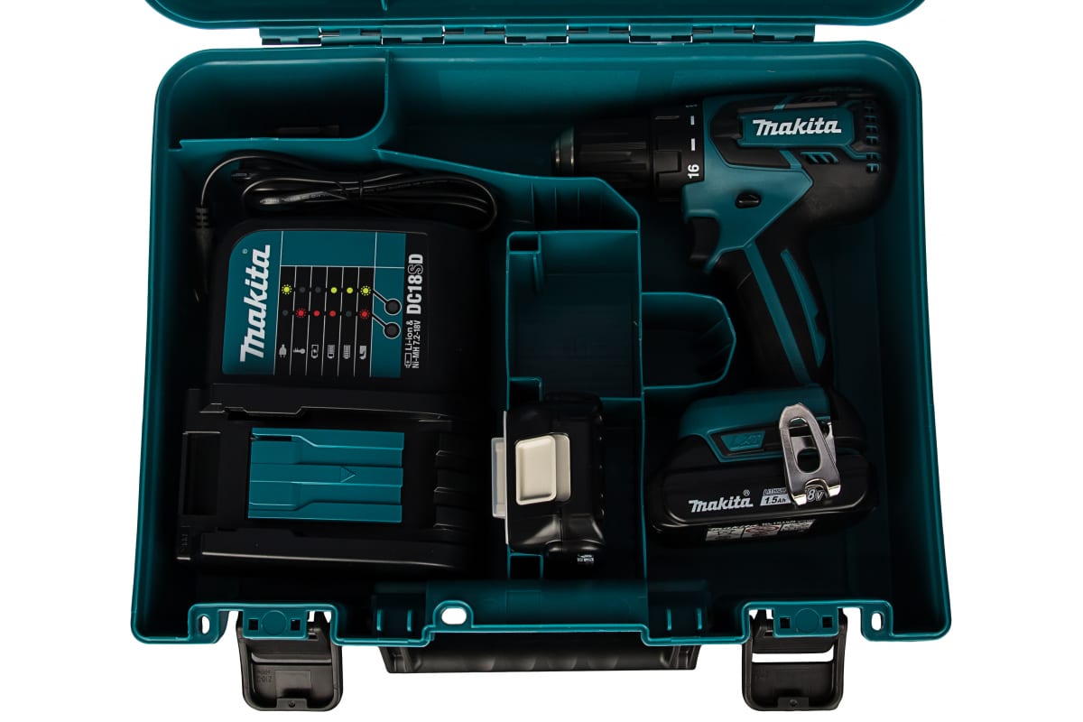 Аккумуляторная дрель-шуруповерт LXT 18 В Makita DDF459SYE