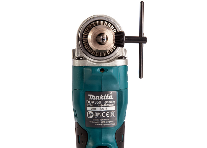 Аккумуляторная угловая дрель LXT 18 В Makita DDA350Z