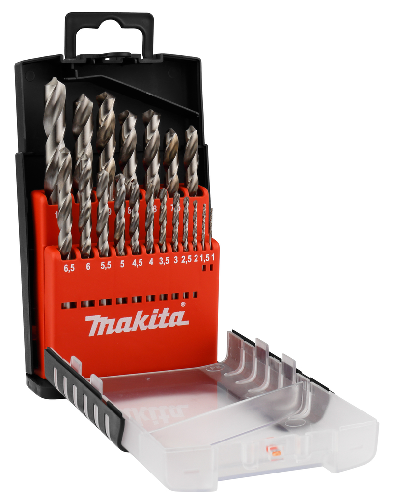 Набор сверл по металлу HSS-G 19 шт Makita D-29941