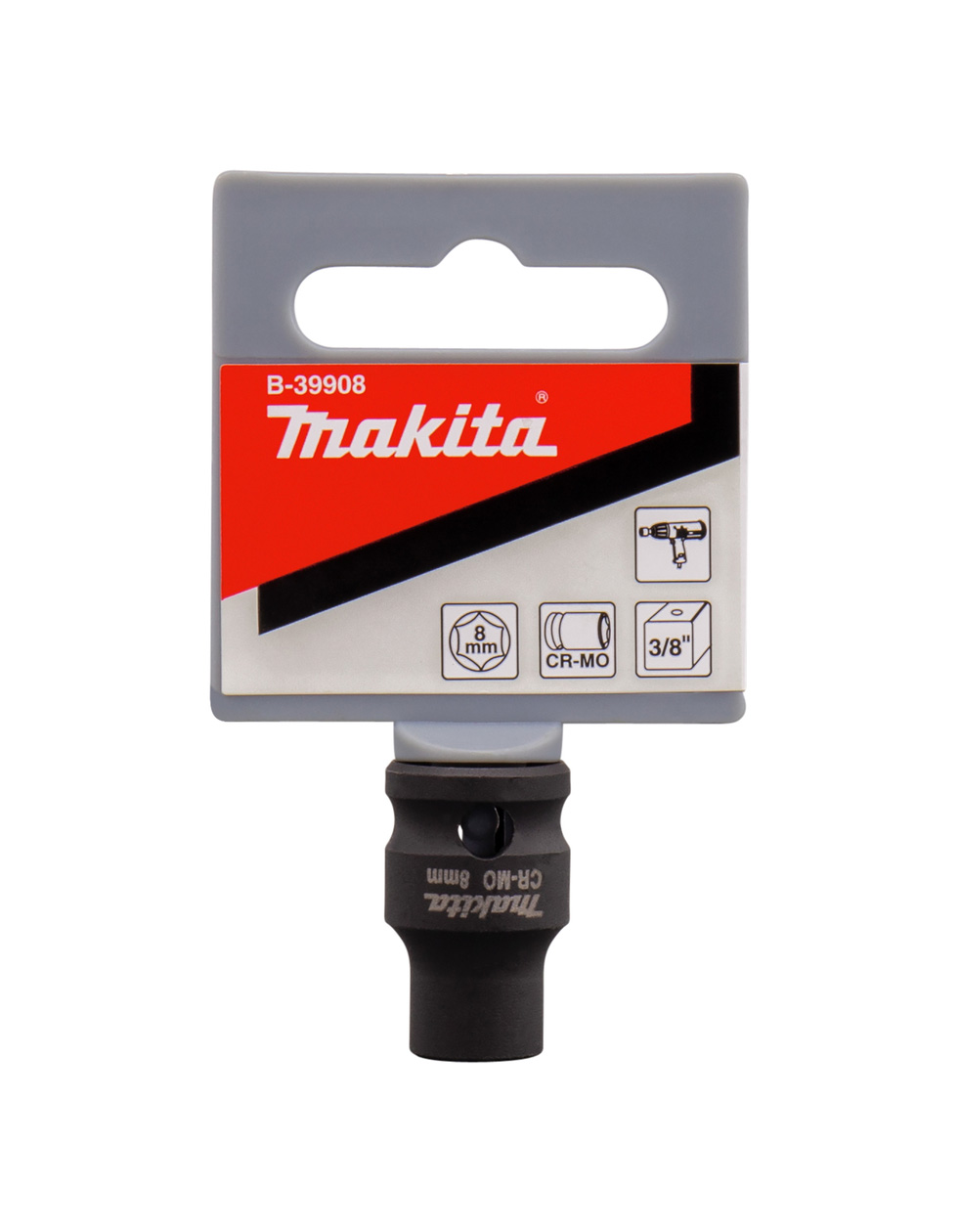 Торцовая головка 8x28 мм 3/8" Makita B-39908