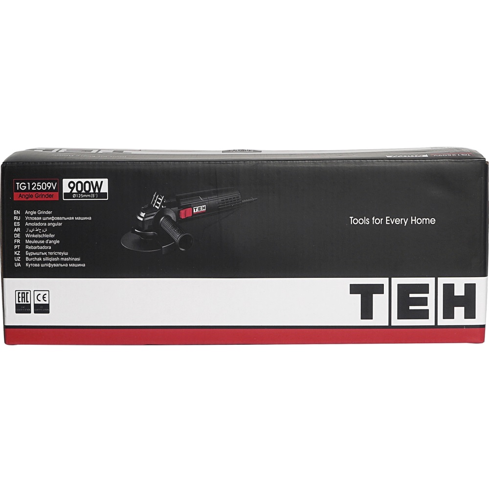 УШМ с регулировкой оборотов 125мм TEH TG12509V