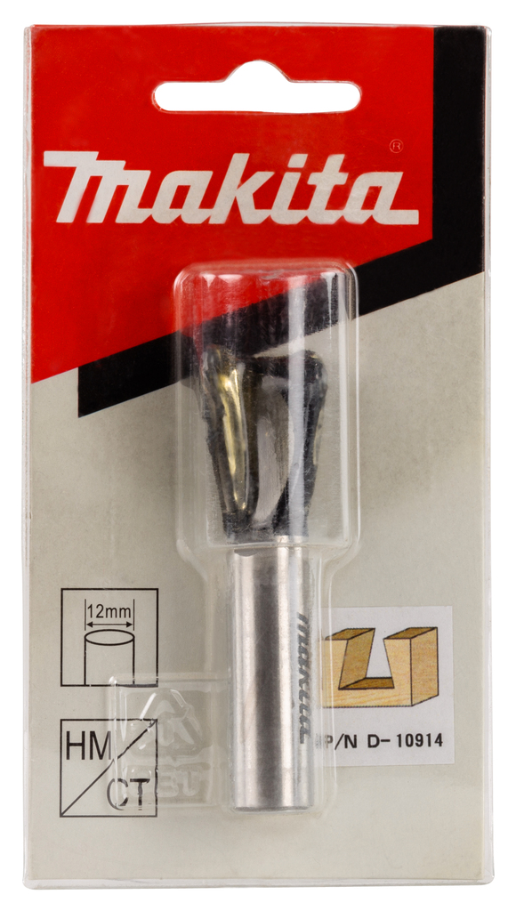 Фреза ласточкин хвост 19х22,2х12х38х2Т Makita D-10914