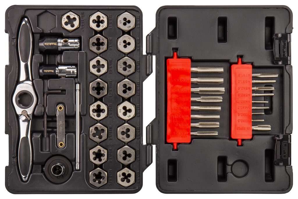 Набор плашек и метчиков 40 шт Makita B-65838