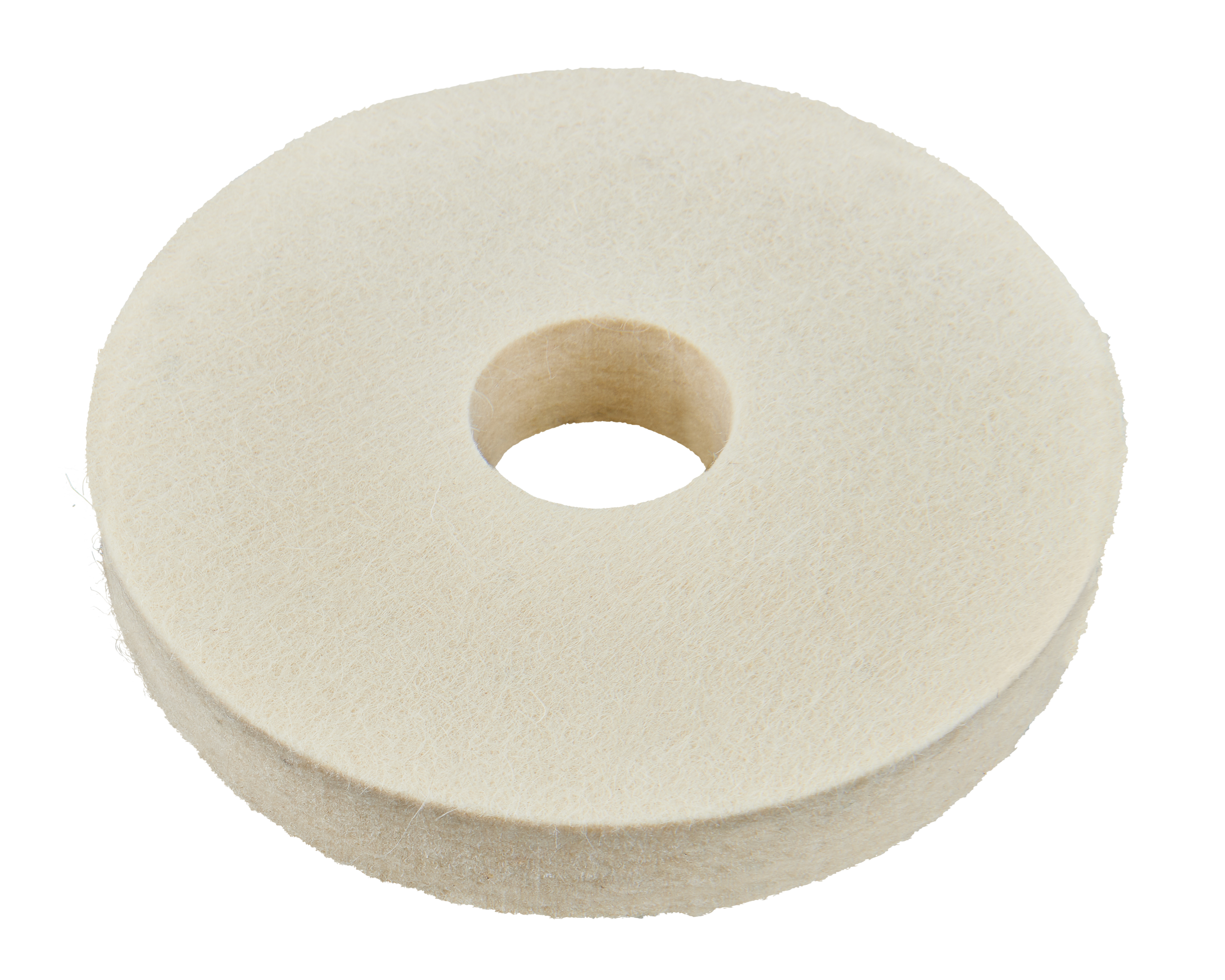 Круг полировальный 125х32х20мм войлок