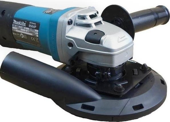 Защитный кожух с пылеотводом 180 мм для УШМ Makita 195386-6