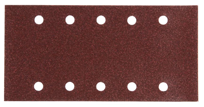 Бумага шлифовальная на липучке 115х229 мм, P80, 10 шт Makita P-33196 Бумага шлифовальная на липучке 115х229 мм, P80, 10 шт Makita P-33196