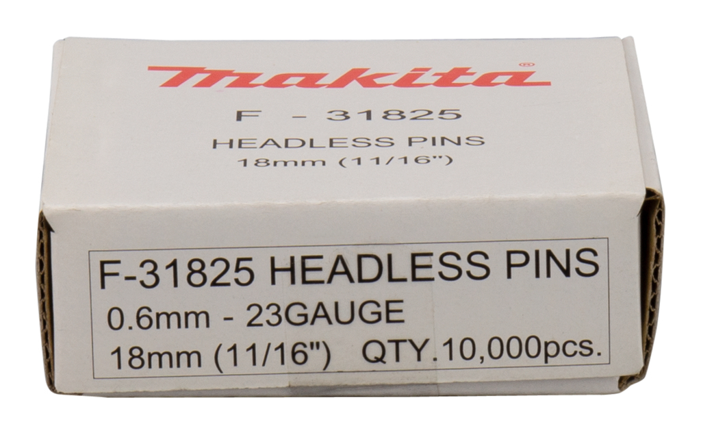 Штифт (сталь), 23Ga, 18 мм, 10000 шт Makita F-31825