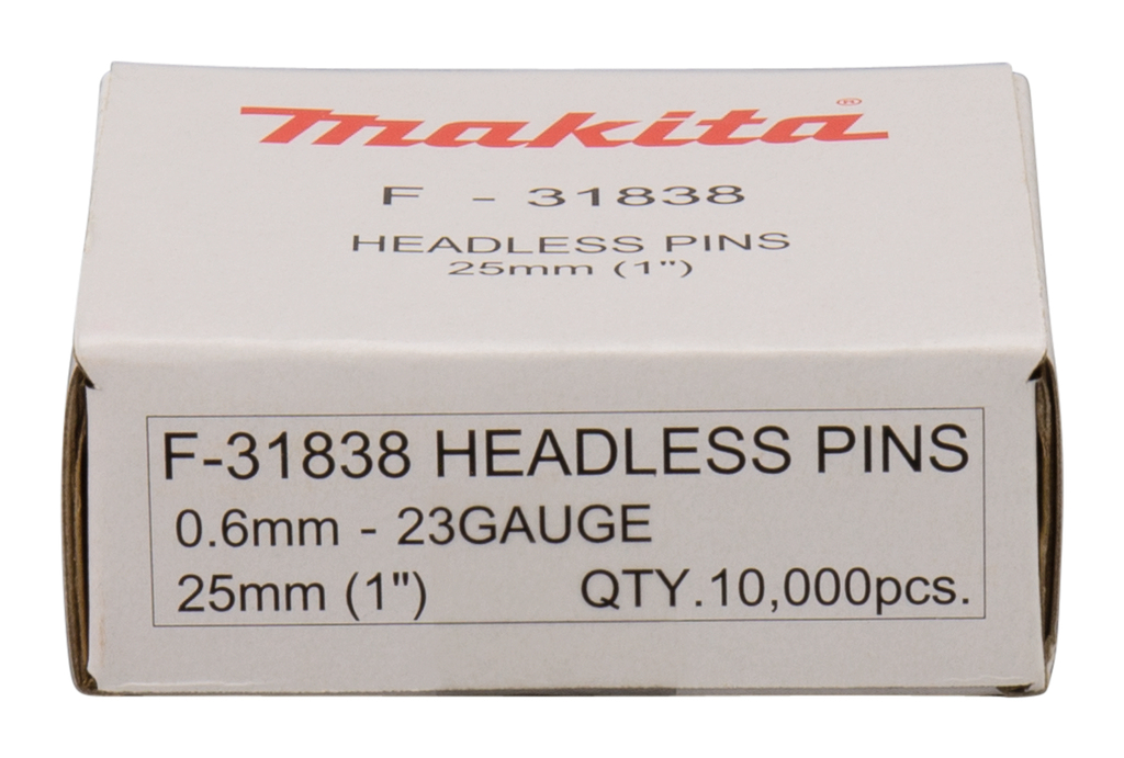 Штифт (сталь), 23Ga, 25 мм, 10000 шт Makita F-31838