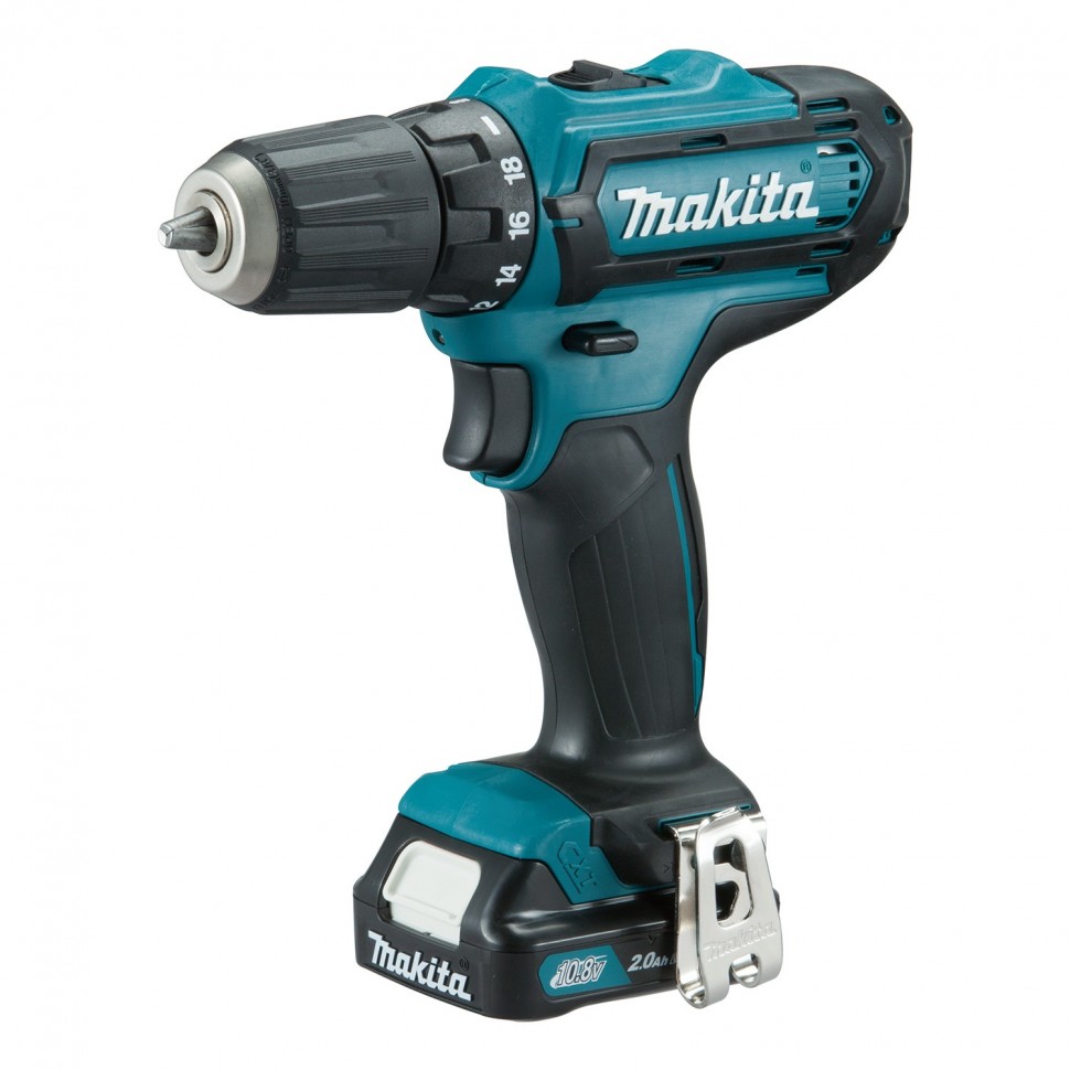 Аккумуляторная дрель-шуруповерт CXT 12 В Makita DF331DWYE