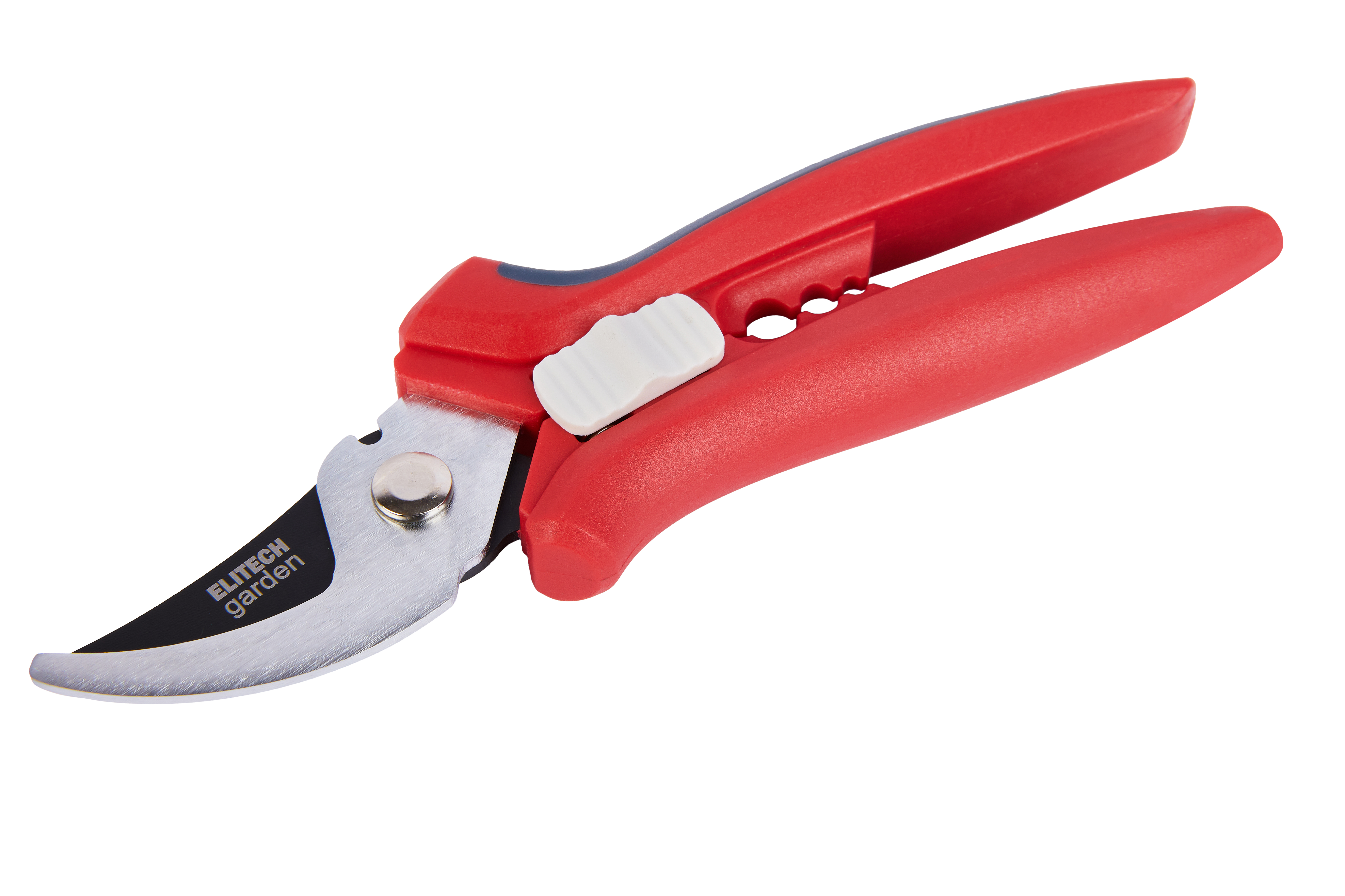 Секатор плоскостной с отверстиями для снятия шипов роз