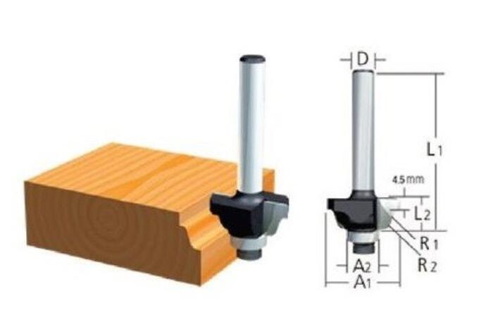Фреза кромочная Makita D-09581 Фреза кромочная Makita D-09581