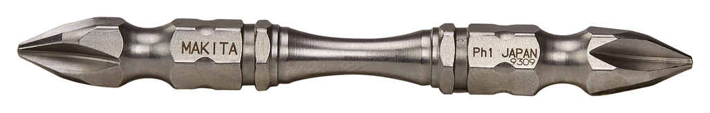 Бита двусторонняя Silver Torsion PH1, 65 мм, E-form (MZ), 3 шт Makita B-21836