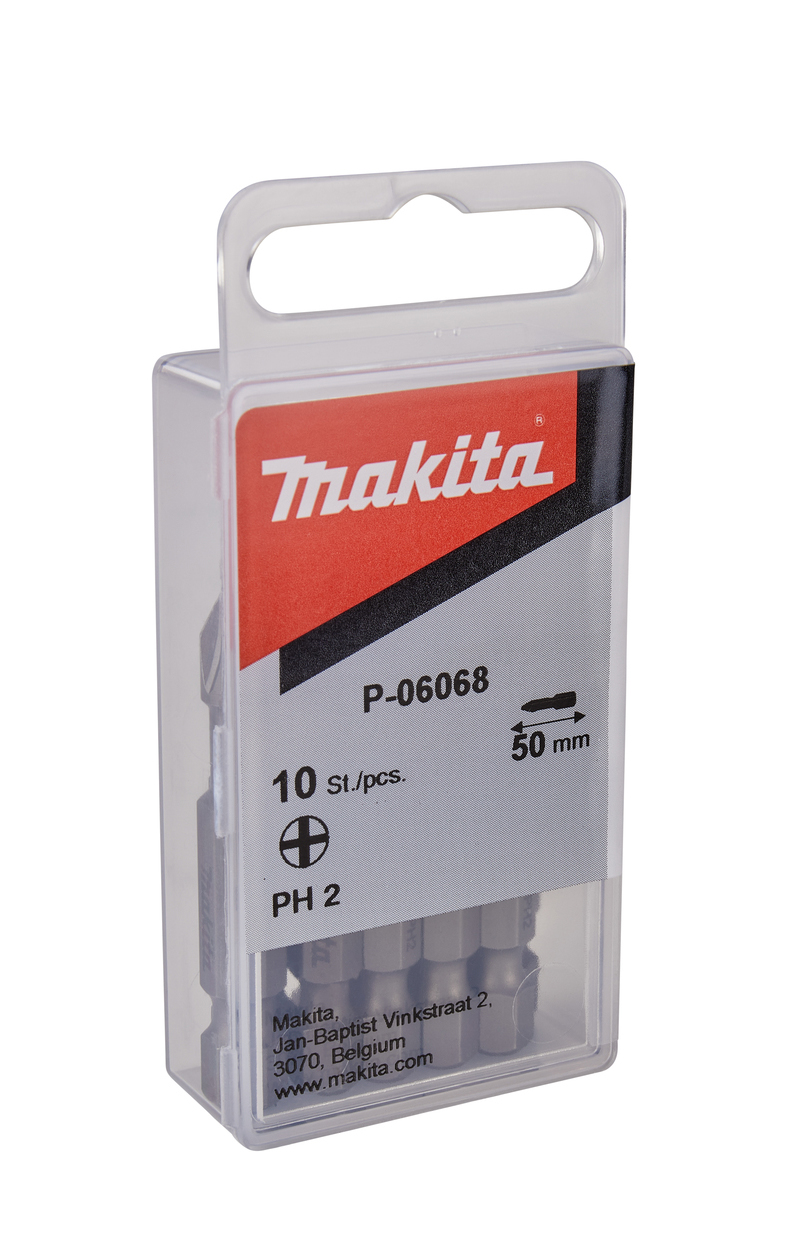 Бита Phillips PH2, 50 мм, C-form 10 шт Makita P-06068