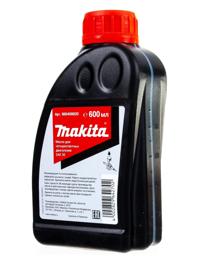 Масло 4-тактное 0.6 л Makita 980408620