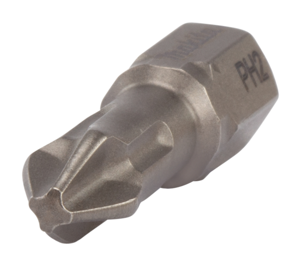Бита Philips PH2, 25 мм, C-form 10 шт Makita P-06052