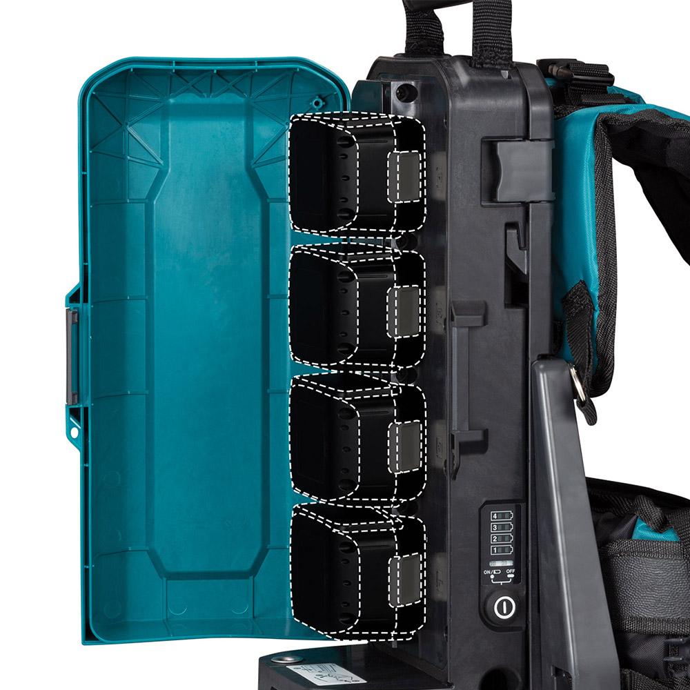 Ранцевый адаптер для аккумуляторов PDC01 (BL1850Bx4 шт, DC18RD) Makita 191C62-8