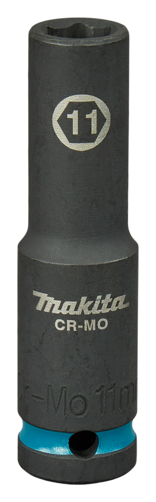 Ударная удлиненная торцовая головка Impact Black 1/2" 11x81,5 мм Makita E-16427