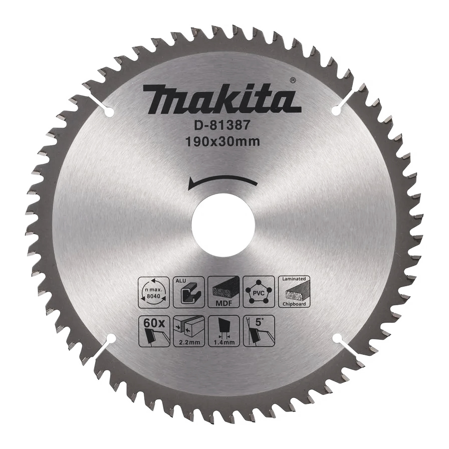 Пильный диск универсальный для алюминия/дерева/пластика