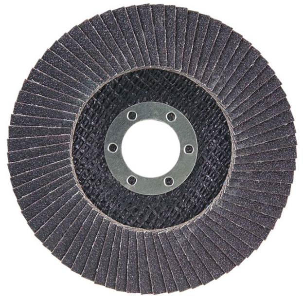 Лепестковый шлифовальный диск C120, 115 мм, нейлон, плоский Makita D-28189