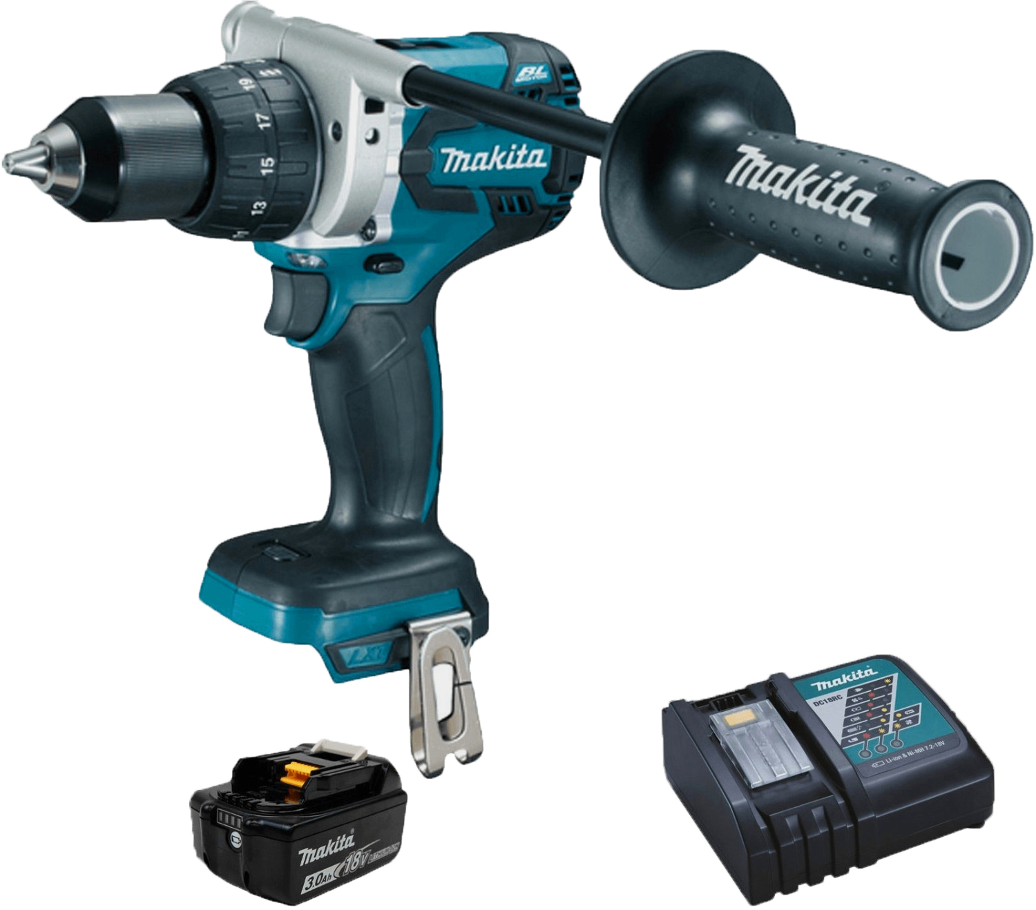 Аккумуляторная дрель-шуруповерт LXT 18 В Makita DDF481RF