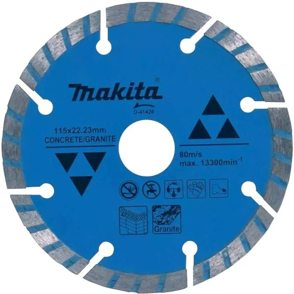 Алмазный диск сегментированный Турбо — D-41420