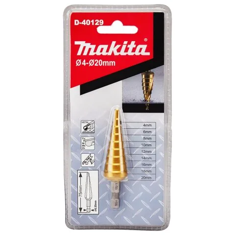 Сверло ступенчатое HSS-TiN с — D-40129