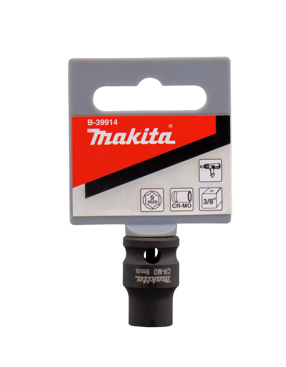 Торцовая головка 9x28 мм 3/8" Makita B-39914